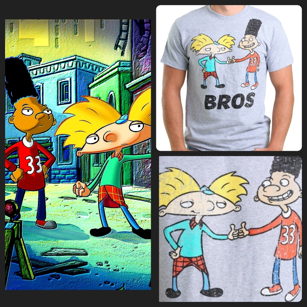 Hey Arnold Bros Tee